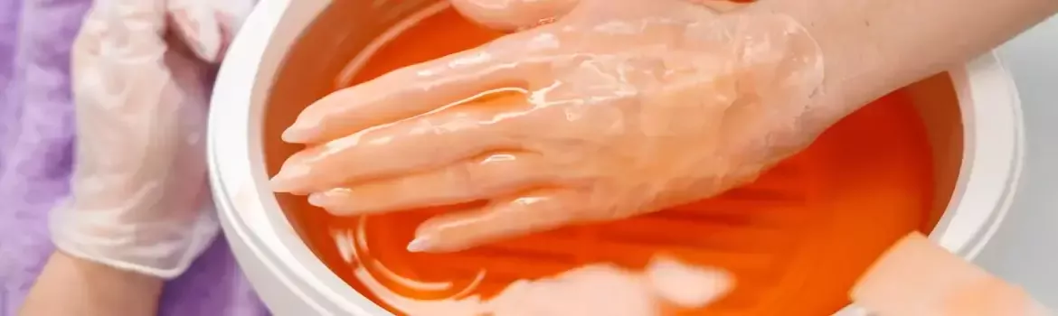 Parafīna terapija soli pa solim