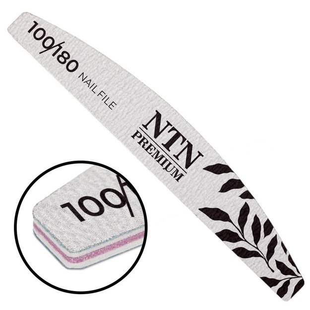 Nagu vīles „Laiviņa“ Zebra 100180 NTN Premium, 10 gab.