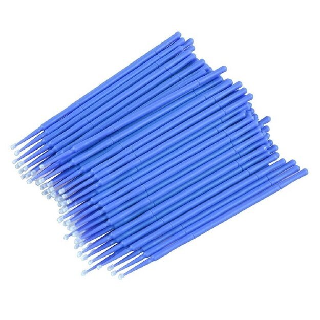 Aplikatoriai be pluošto blakstienoms Clavier, 2.5 mm, 100 vnt 1
