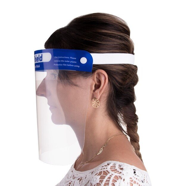 Aizsargājošs sejas aizsargs 1