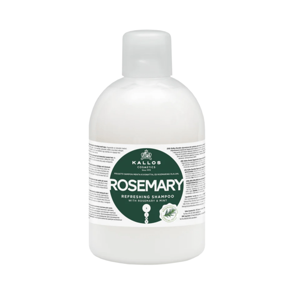 Kallos Rosemary & Mint šampūns ar rozmarīna un piparmētru ekstraktiem, 1000 ml
