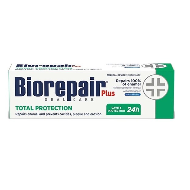 Biorepair Plus Total Protection zobu pasta, 75 ml