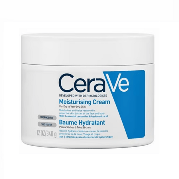 CeraVe Moisturizing Cream mitrinošs krēms ļoti sausai ādai, 340 g