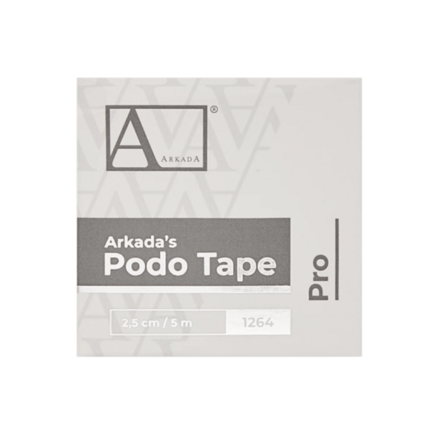 Arkada Podo Tape podoloģiskā teipošanas lente, 2,5 cm × 5 m