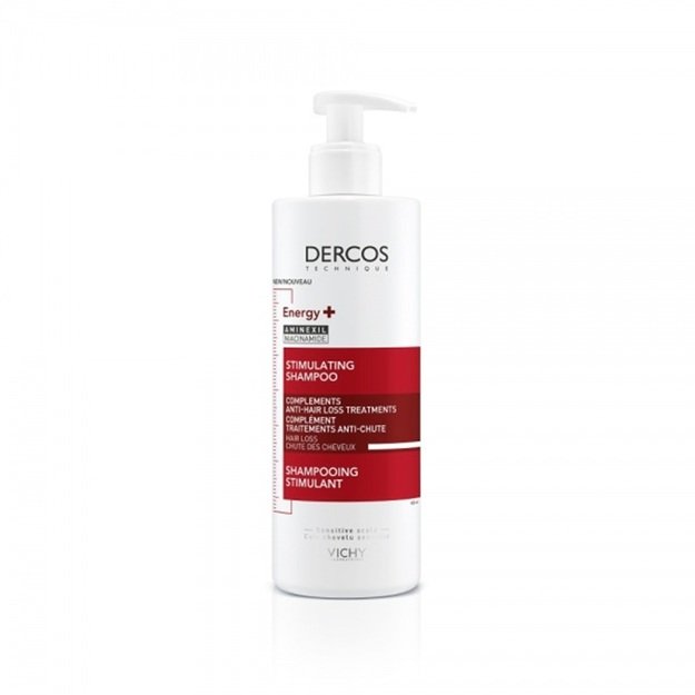 Vichy Dercos Energy+ stiprinošs šampūns pret matu izkrišanu, 400 ml