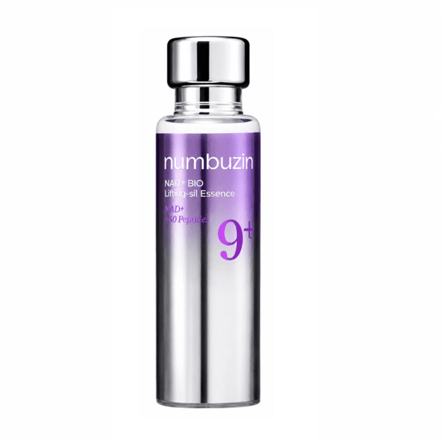 Numbuzin No.9 NAD+ Bio Lifting-Sil Essence – nostiprinoša sejas esence ar NAD+ un peptīdiem, 50 ml