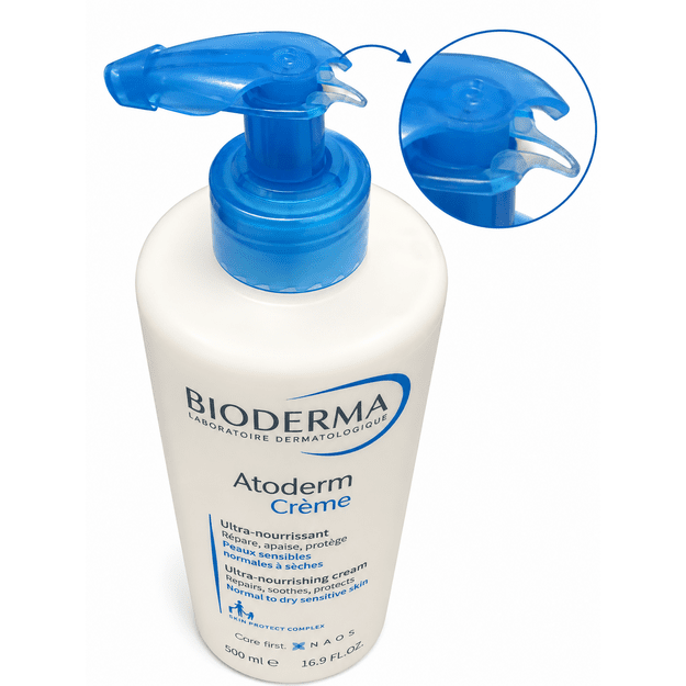 Bioderma Atoderm Crème Ultra ķermeņa krēms, 500 ml – bojāts dozators