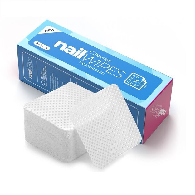 Perforuotos servetėlės Clavier Nail Wipes, 325 vnt