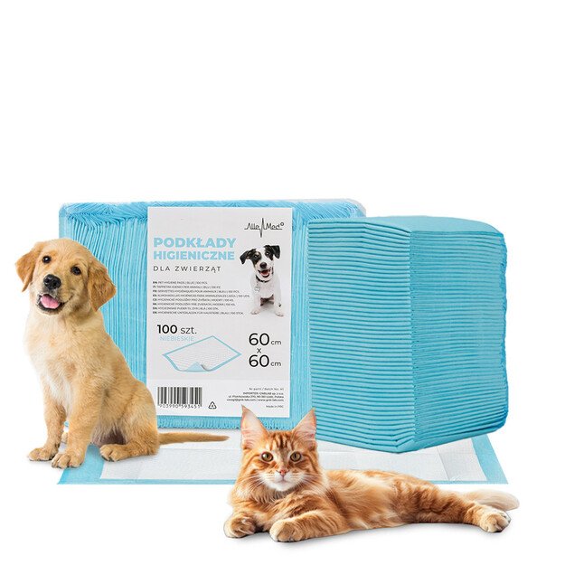 Vienreizlietojami paliktņi 60x60 cm 100 gab