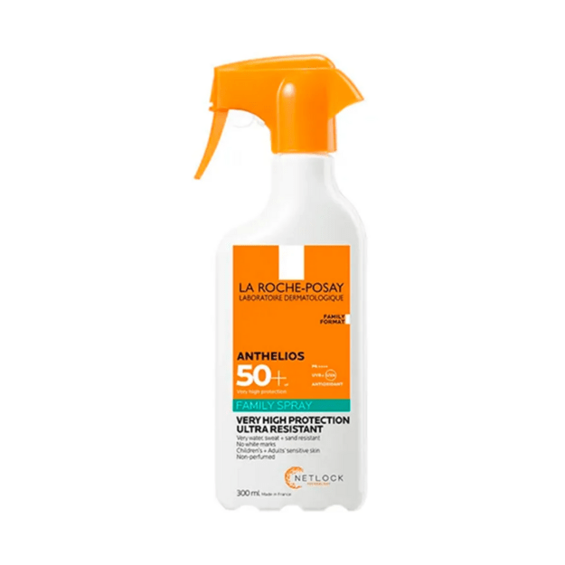 La Roche-Posay Anthelios Family Spray SPF50+ saules aizsargsprejs visai ģimenei, 300 ml