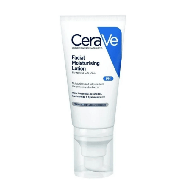 CeraVe Mitrinošs sejas losjons, 52 ml