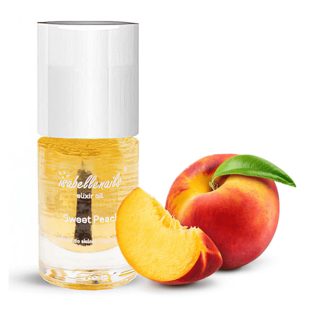 Nagu un kutikulas eļļa Isabellenails Sweet Peach, 6 ml