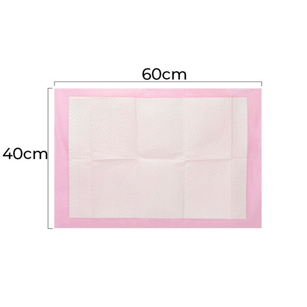 Vienreizlietojami rozā paliktņi 40x60 cm 50 gab 1