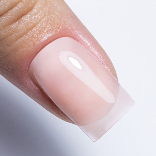AlleLac Soft Peach Nr. 5 kaučuka bāze ar krāsu HEMA/Di-HEMA Free, 7 g 1