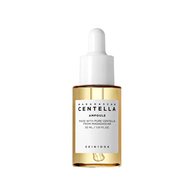 SKIN1004 Madagascar Centella Ampoule – nomierinoša sejas ampula ar centellu, 30 ml