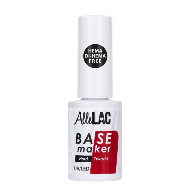 Gelinio nagų lako bazė AlleLac Base Maker Hard, 5 g 1
