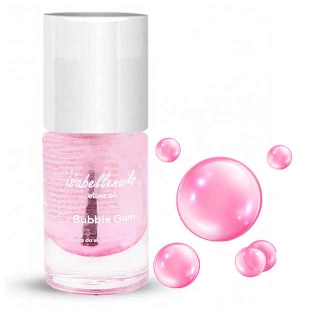 Nagu un kutikulas eļļa Isabellenails Bubble Gum, 6 ml