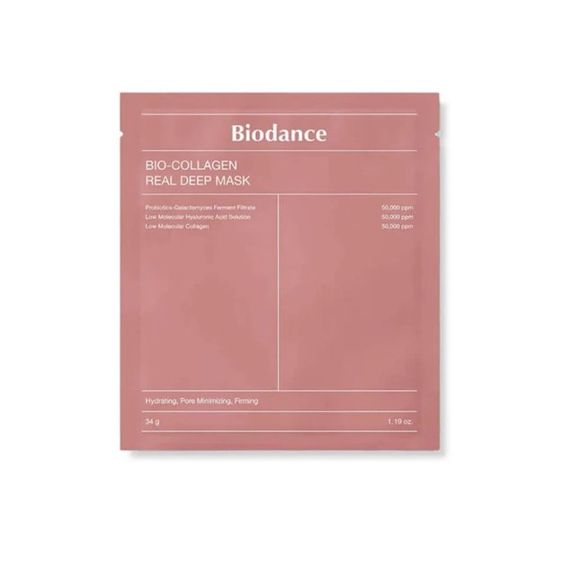 Biodance Bio-Collagen Real Deep lokšņu maska, 34 g