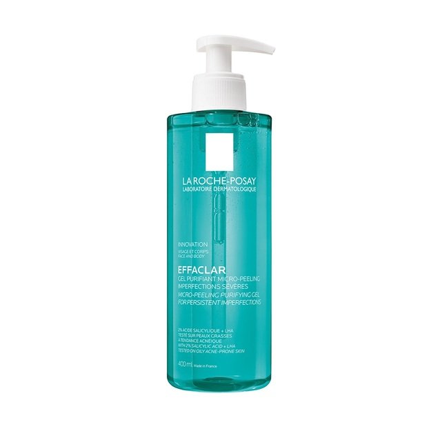 La Roche-Posay Effaclar mikroeksfoliējošs attīrošs gels, 400 ml