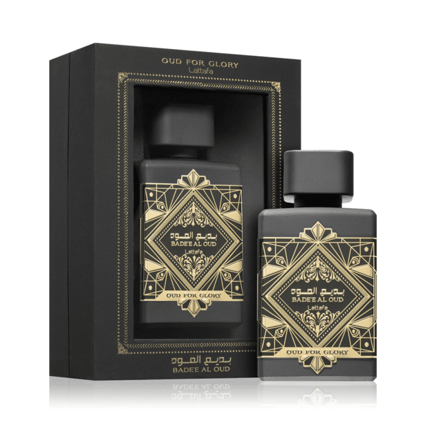 Lattafa Bade'e Al Oud Oud for Glory Eau de Parfum unisex smaržas 100 ml