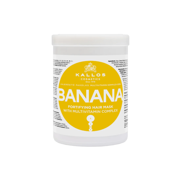 Kallos Banana matu maska, 1000 ml
