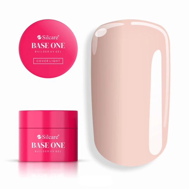 Būvējams nagu gēls Silcare Base One 50 g — Cover Light