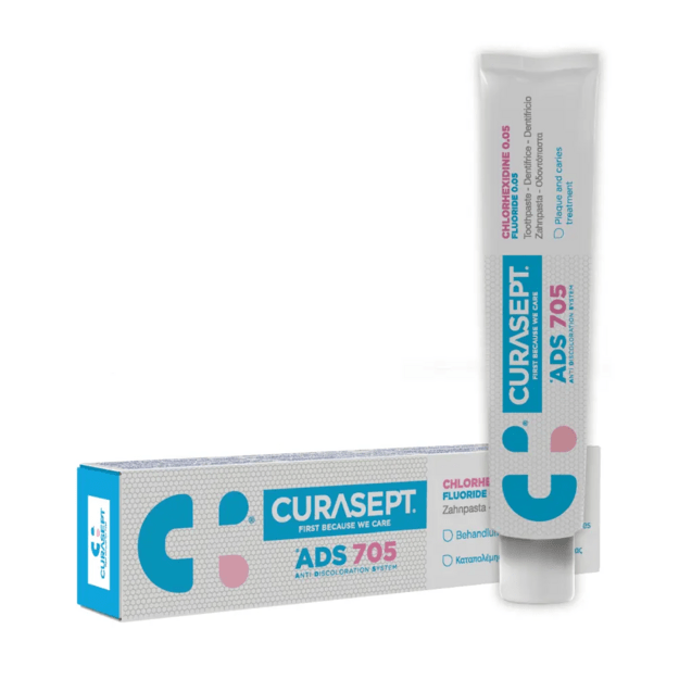 Curasept ADS 705 zobu pasta ar 0,05 % hlorheksidīnu, 75 ml