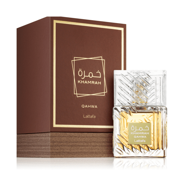 Lattafa Khamrah Qahwa Eau de Parfum unisex smaržas 100 ml