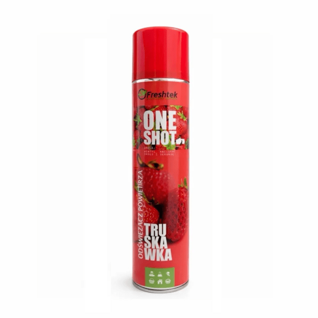 Freshtek ONE SHOT smaku neitralizētājs Zemeņu, 600 ml