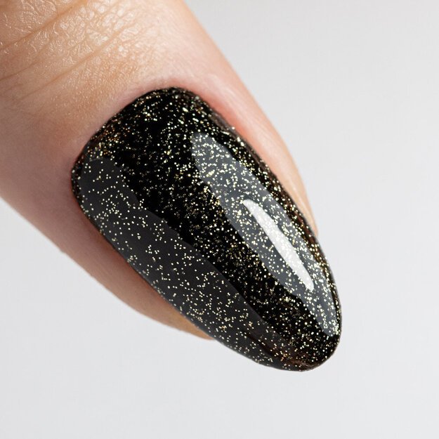 Gela laka virskārta Top Quick Finish Gel Diamond Gold NTN, 7 g 1