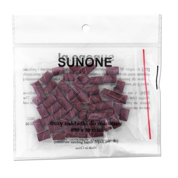 Vienkartinių antgalių frezai rinkinys 120 grit, 50 vnt 1