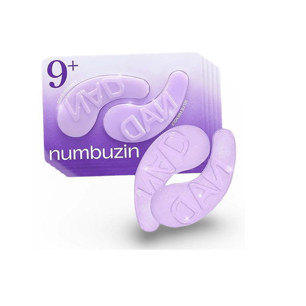 Numbuzin No.9 NAD+ Collagen Under Eye Patches hidrogēla acu zonas plāksteri ar kolagēnu, 5 pāri