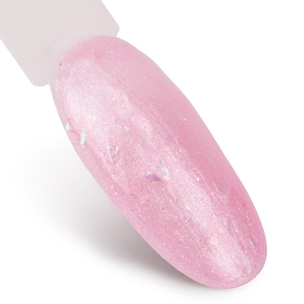 MollyLac Sparkling French Wedding Mermaid Nr. 706 – gēla nagu laka ar spīdumiem, HEMA/Di-HEMA Free, 10 g