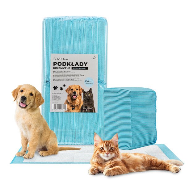 Vienreizlietojami paliktņi 60x90 cm 100 gab