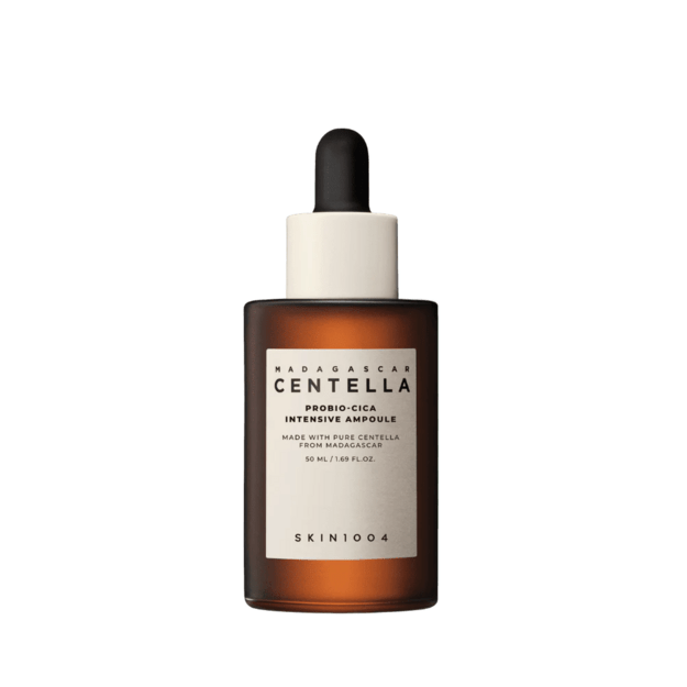 Skin1004 Madagascar Centella Probio-Cica Intensive Ampoule intensīvi mitrinošs sejas serums sausai ādai, 50 ml