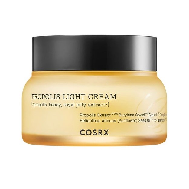 Cosrx Full Fit Propolis Light Cream viegls mitrinošs sejas krēms ar propolisu, 65 ml