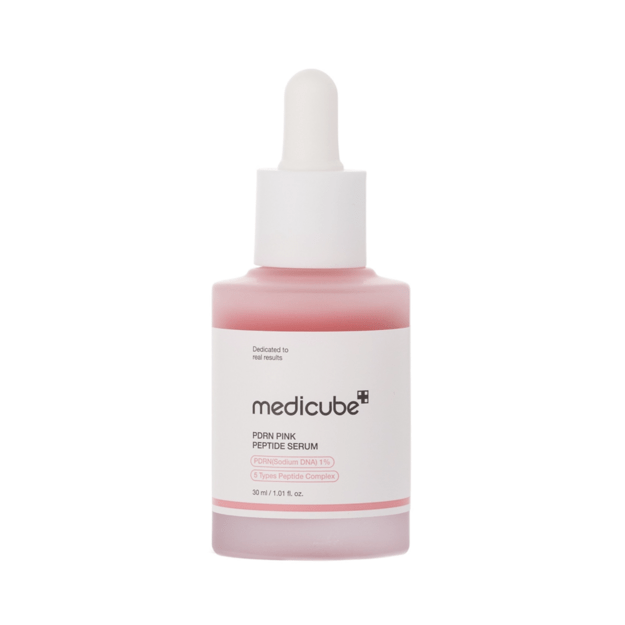 Medicube PDRN Pink Peptide nostiprinošs sejas serums ar peptīdiem, 30 ml