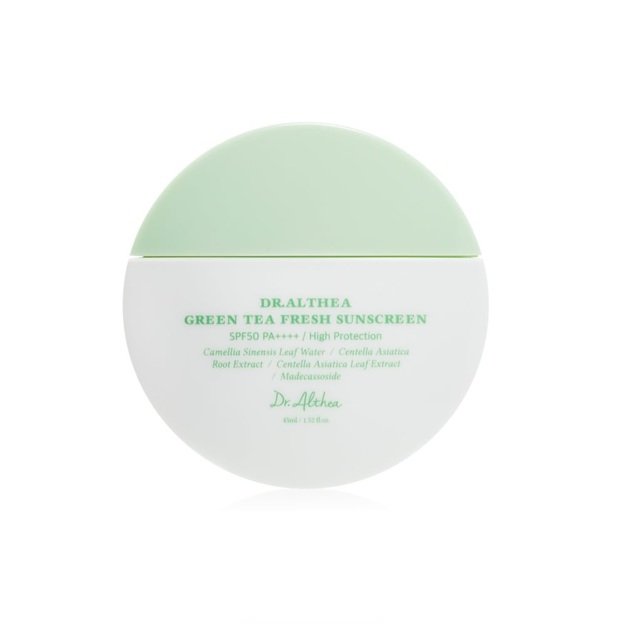 Dr. Althea Green Tea Fresh saules aizsargkrēms SPF50+ PA++++, 45 ml