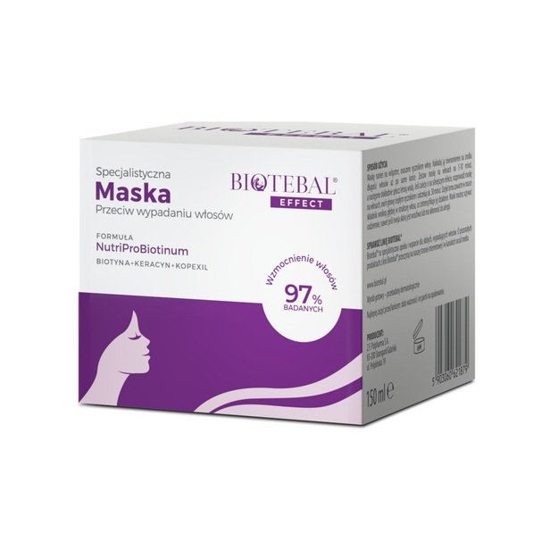 Biotebal matu maska pret matu izkrišanu 150 ml