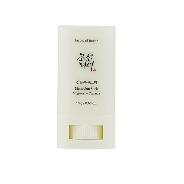 Beauty Of Joseon Matte Sun Stick Mugwort + Camelia SPF50+ matējošs saules aizsargstiks sejai, 18 g
