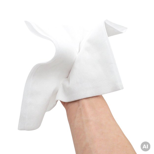 Vienreizlietojami dvieļi no perforēta neausta materiāla SOFT, 70 × 50 cm, 100 gab.