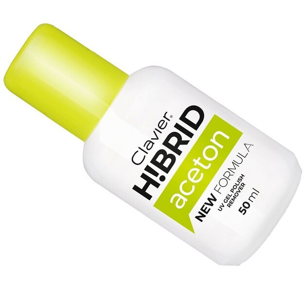 Kosmetinis acetonas Clavier H!BRID, 50 ml 1