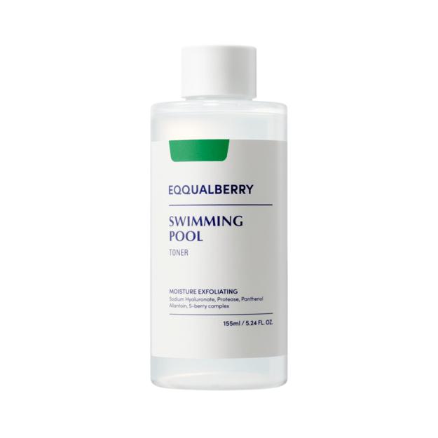 Eqqualberry Swimming Pool Daily Facial Toner ikdienas mitrinošs sejas toniks, 155 ml