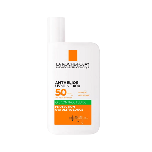 La Roche-Posay Anthelios UVMune 400 Oil Control SPF50+ saules aizsargkrēms taukainai ādai, 50 ml