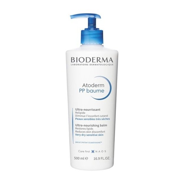 Bioderma Atoderm PP Baume īpaši barojošs ķermeņa balzams ļoti sausai un atopiskai ādai, 500 ml