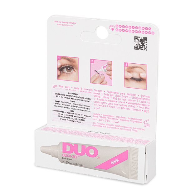 Ardell Duo Quick-Set Dark līme mākslīgajām skropstām, melna, 7 g