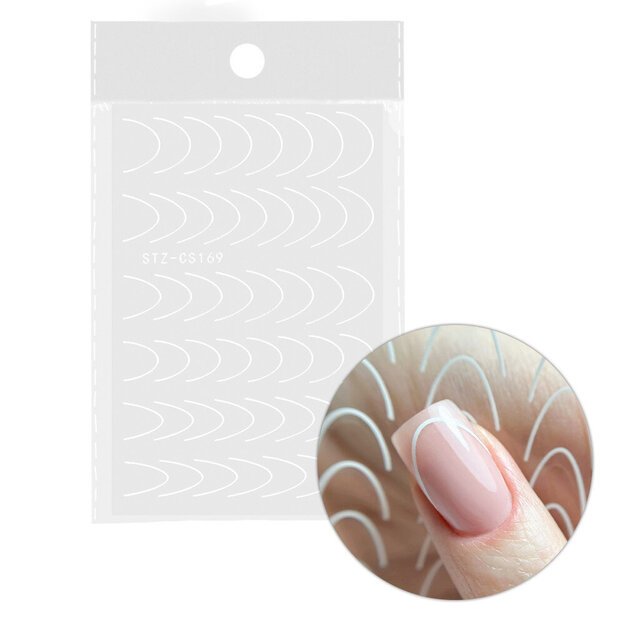 Nagu uzlīmes STZ-CS 169 white