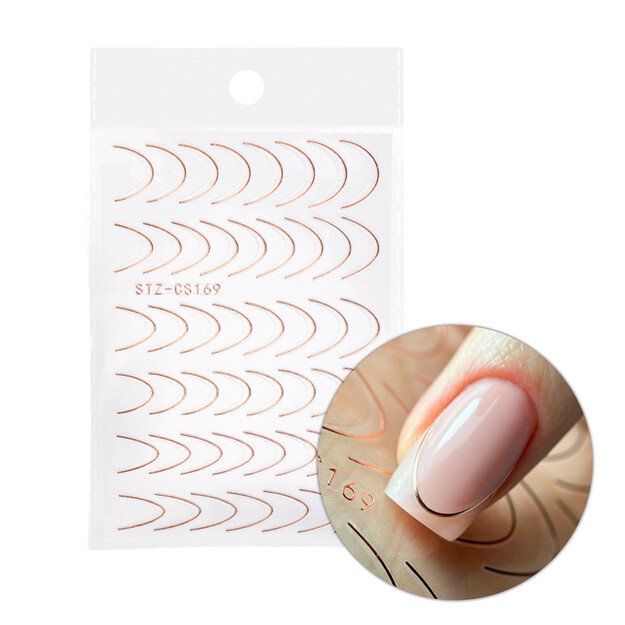 Nagu uzlīmes STZ-CS 169 rose gold