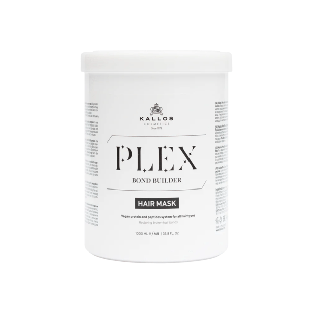 Atjaunojoša matu maska Kallos Plex Bond Builder, 1000 ml