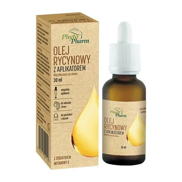Rīcineļļa ar aplikatoru Phyto Pharm 30 ml